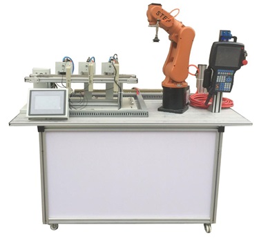 機(jī)器人光機(jī)電一體化分揀實(shí)訓(xùn)系統(tǒng)