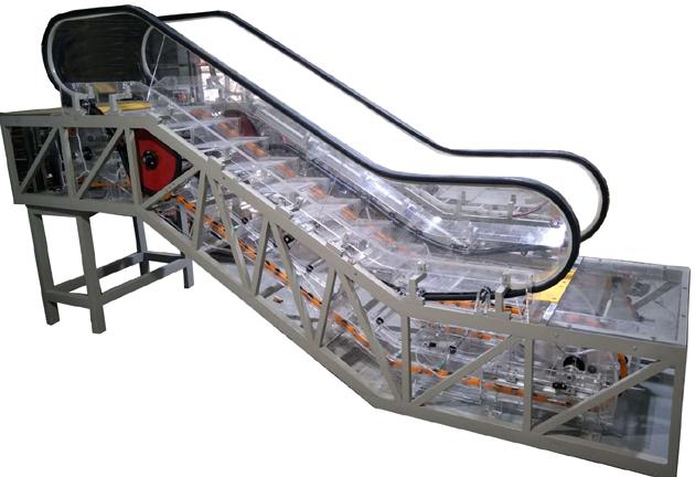 透明自動(dòng)扶梯教學(xué)模型