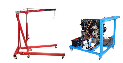 發(fā)動機總裝與電氣接線運行實訓(xùn)臺