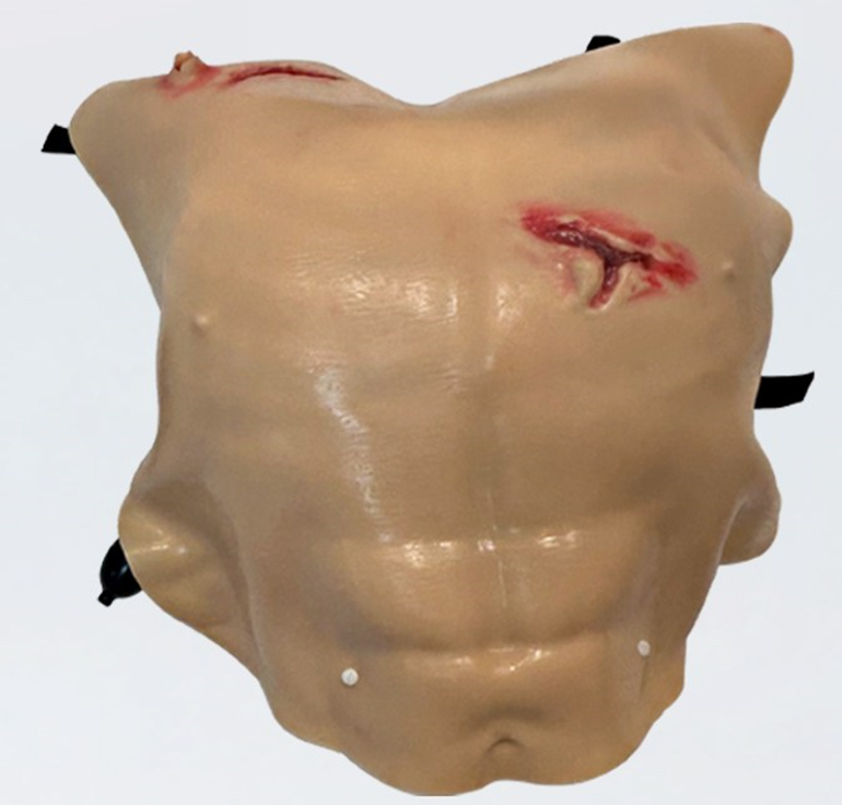 FC E105穿戴式氣胸減壓穿刺訓(xùn)練裝置